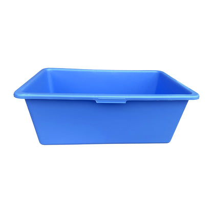 90L Large Blue Dog Pet Bath with Drain Valve