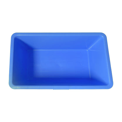 90L Large Blue Dog Pet Bath with Drain Valve