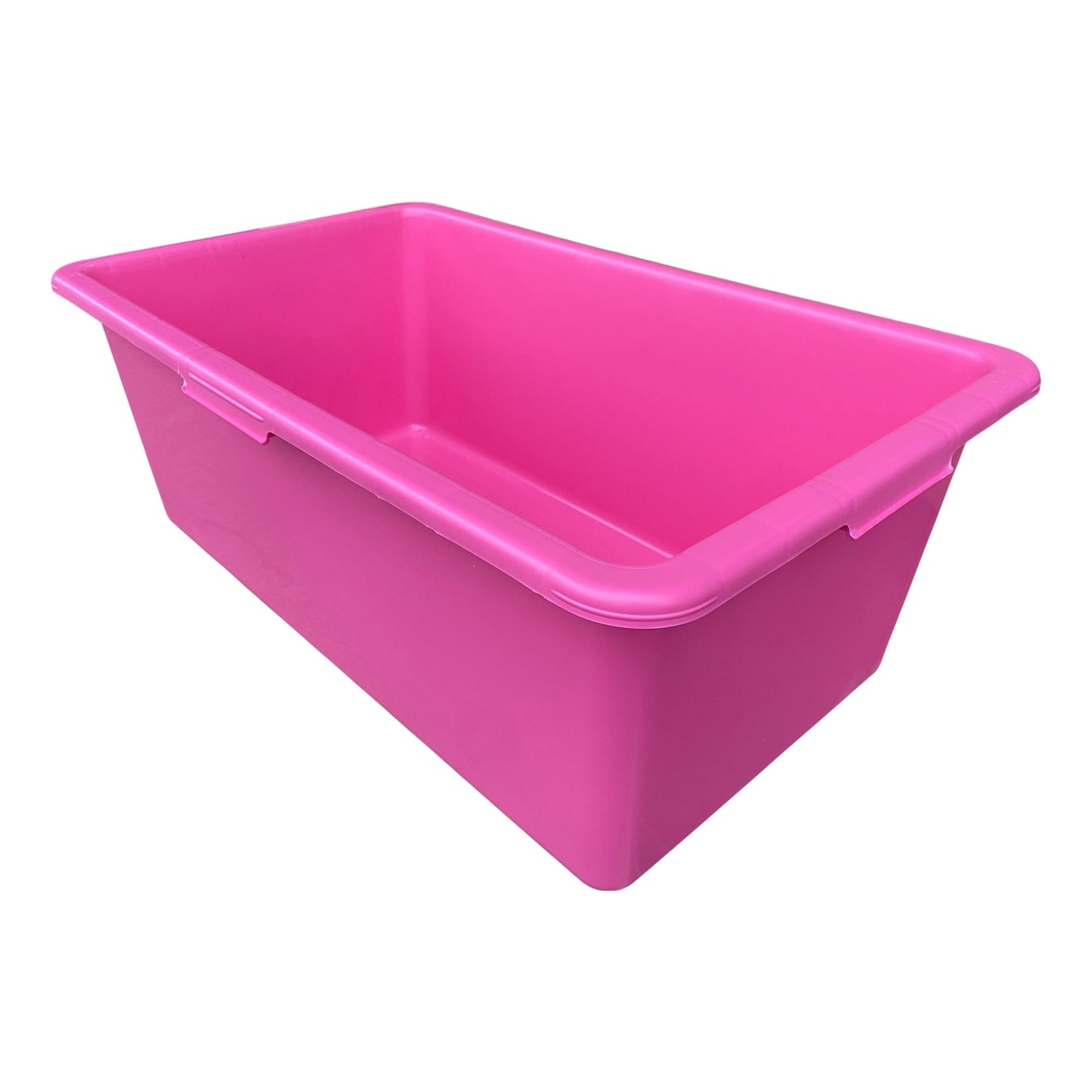 90L Large Pink Dog Pet Bath with Drain Valve