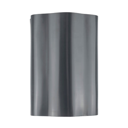 Dark Grey Crinkled Flexible Lawn Edging, 20cm Height