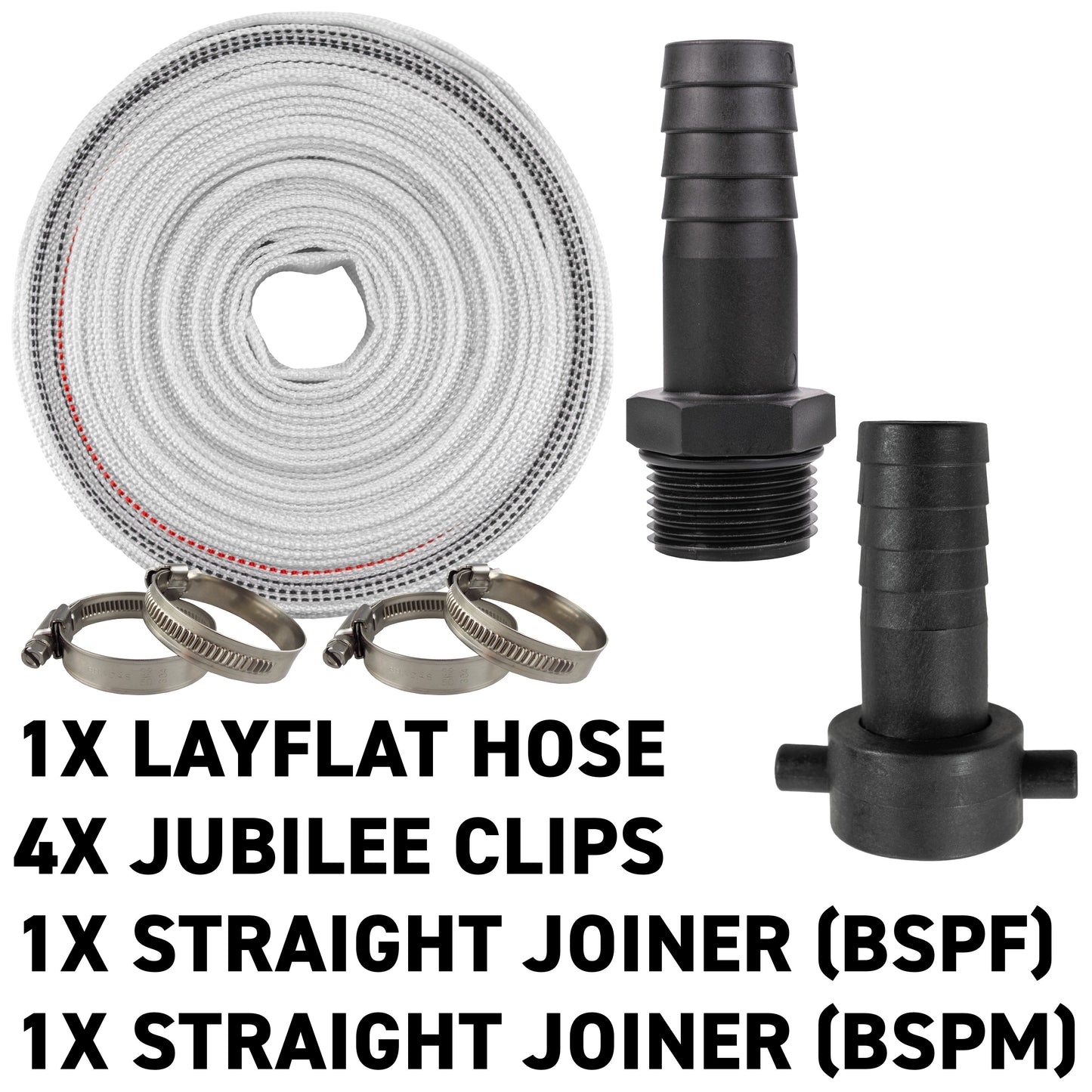 8-24 BAR Lined Lay Flat, Kit E