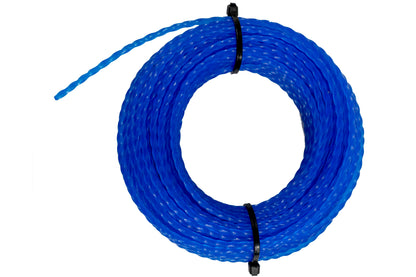 15m Twisted Blue Trimmer Line, 2mm