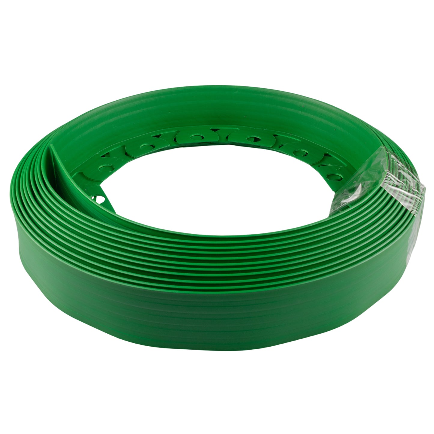 Green Curved Lawn Edging Set with Pegs, 60mm Height