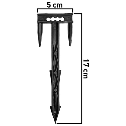 10 - 100 Ground Cover Weed Membrane Pegs Barbed Fixing Anchor Garden Landscaping