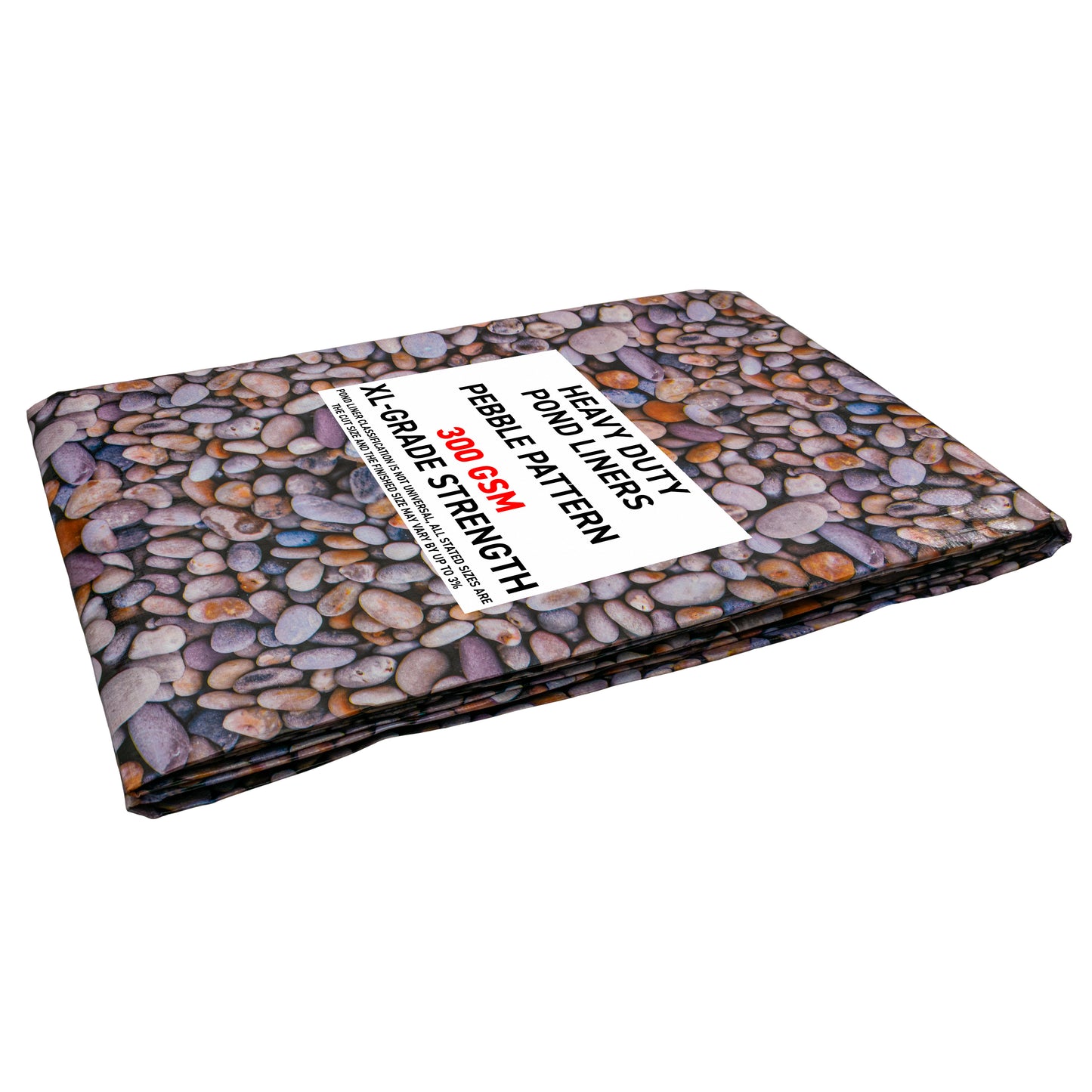 300gsm Stone Pebble Pattern Pond Liners