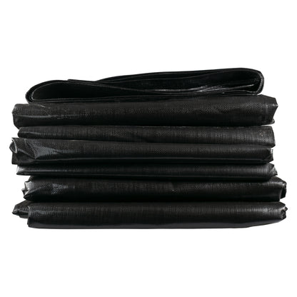 10m x 10m Black 200gsm Pond Liner with Underlay