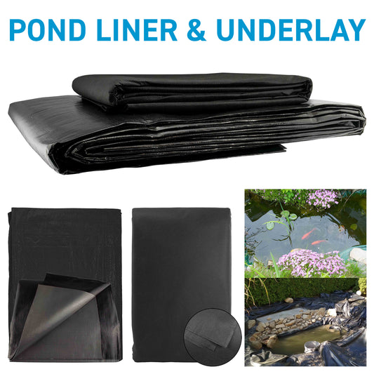 200gsm Garden Pond Liners with Underlay