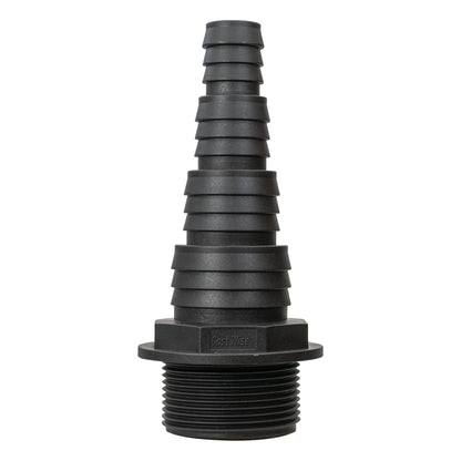 Stepped Barbed Connector for 20mm/ 25mm/ 32mm/ 40mm Hose, 1.5" BSPM