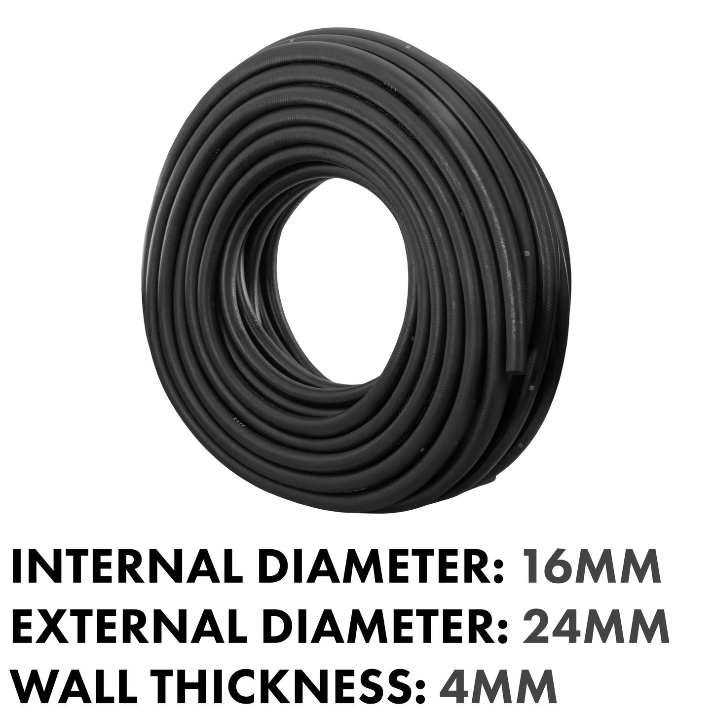 16mm Rubber J20 R3 Heater/ Coolant Hose