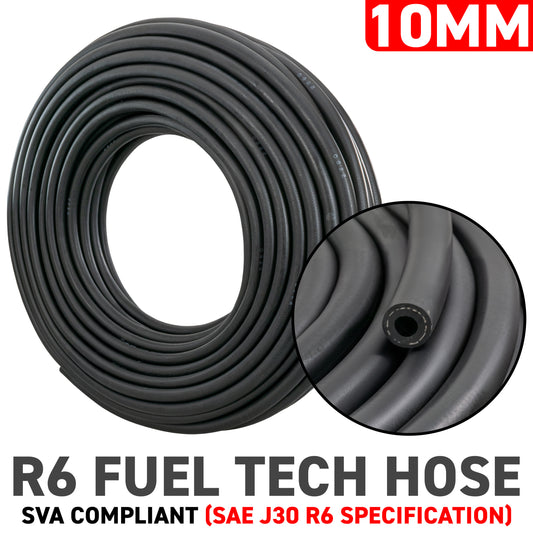 10mm Rubber Reinforced J30 R6 Fuel Hose