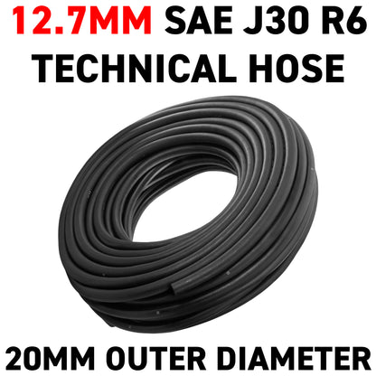 12.7mm Rubber Reinforced J30 R6 Fuel Hose