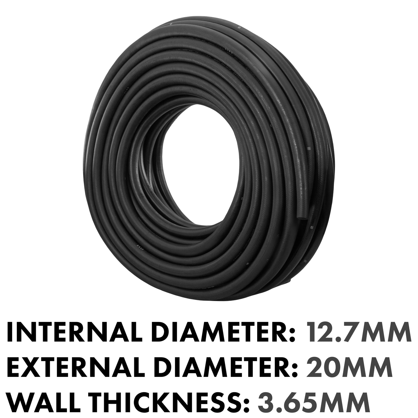 12.7mm Rubber Reinforced J30 R6 Fuel Hose