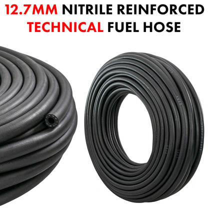 12.7mm Rubber Reinforced J30 R6 Fuel Hose