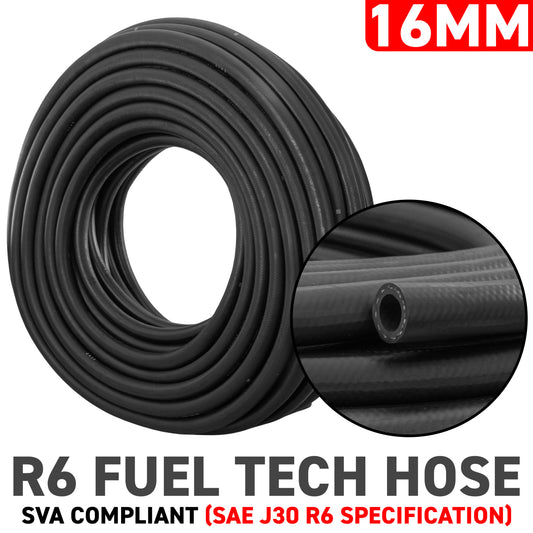 16mm Rubber Reinforced J30 R6 Fuel Hose