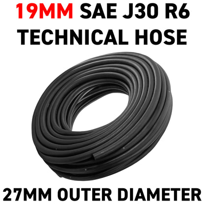 19mm Rubber Reinforced J30 R6 Fuel Hose