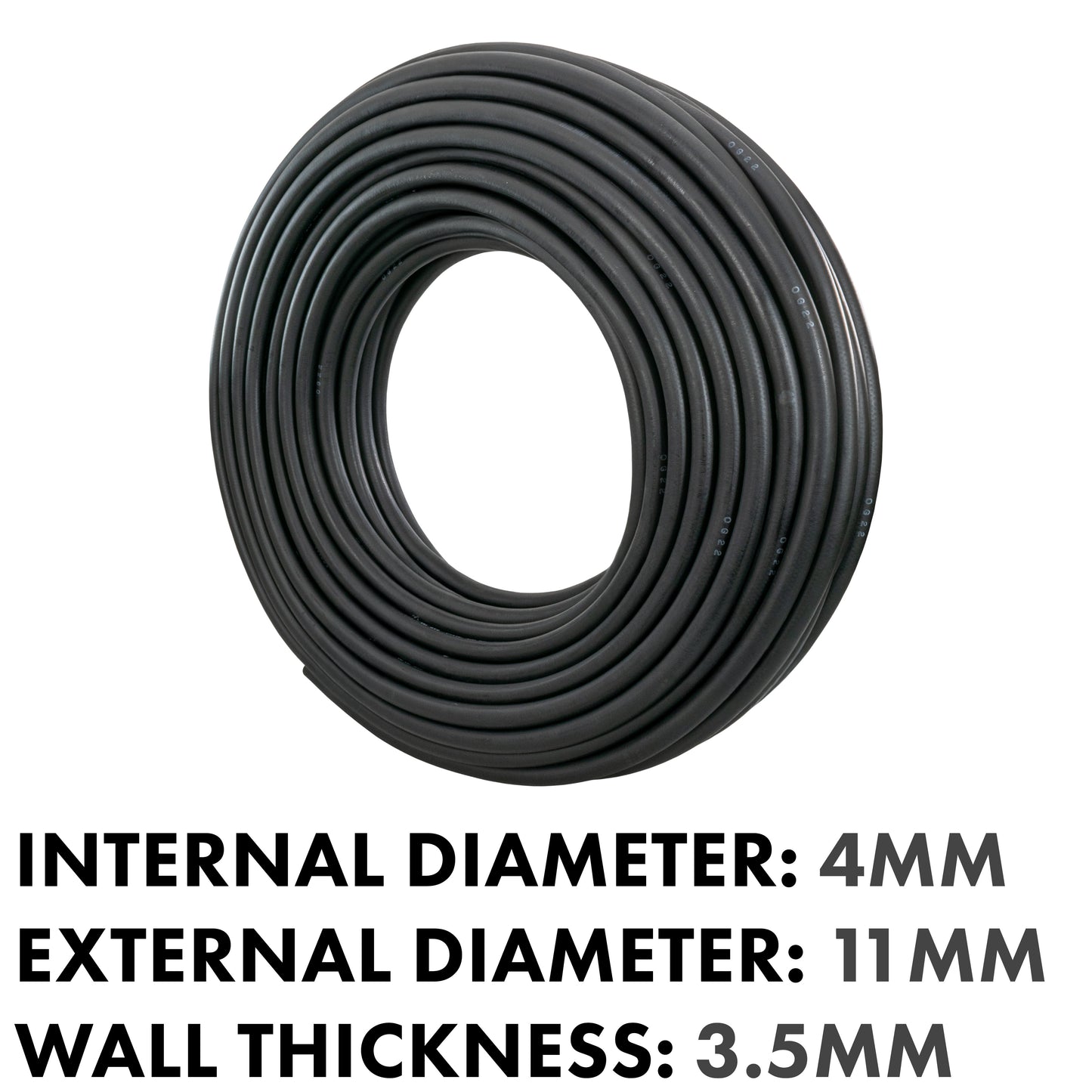 4mm Rubber Reinforced J30 R6 Fuel Hose