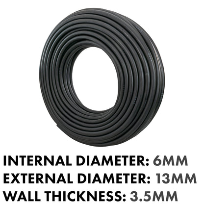 6mm Rubber Reinforced J30 R6 Fuel Hose