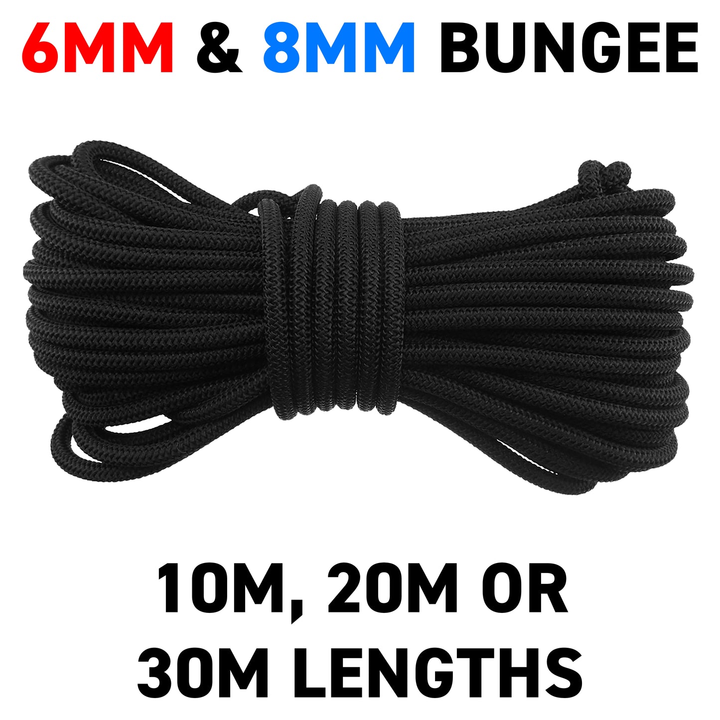 Stretchy Elastic Bungee Rope Shock Cord