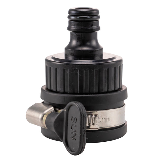 22-24mm Wide Kitchen Tap Connector to Garden hose Adaptor, Hozelock compatible