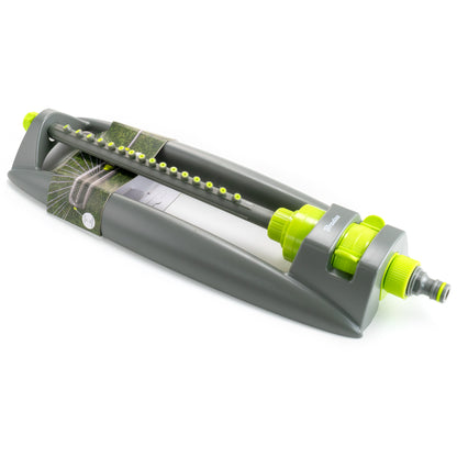 Adjustable Oscillating Bar Sprinkler for Even Garden Watering