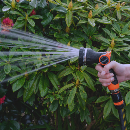 Black & Orange 8-Pattern Water Sprayer, MULTI-2028