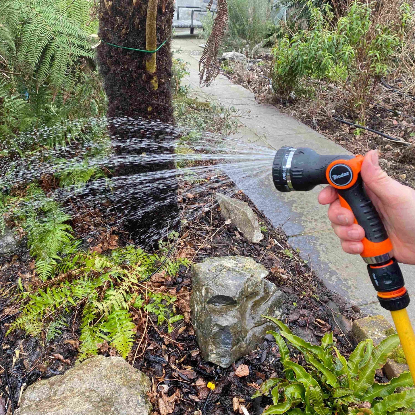 Black & Orange 8-Pattern Water Sprayer, MULTI-2028