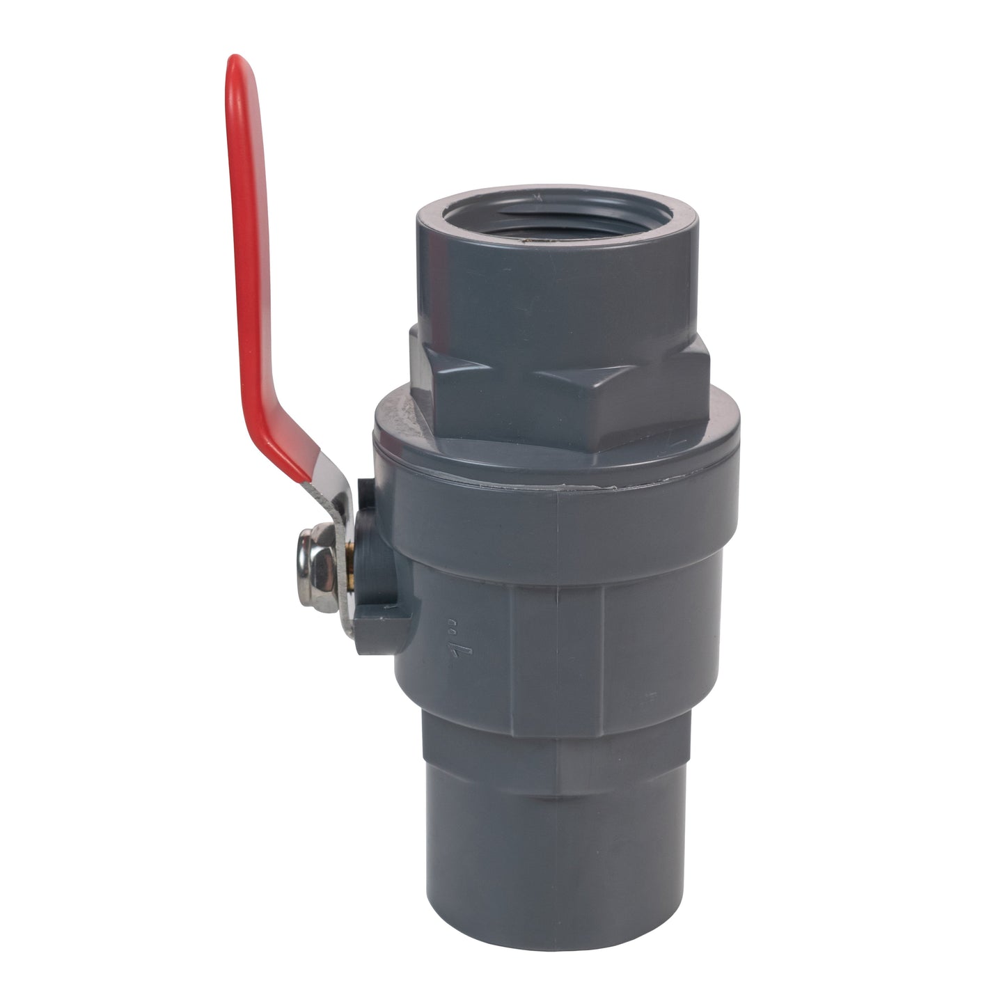 Stainless Steel Ball PP Valve & Barbed Outlet, 1"