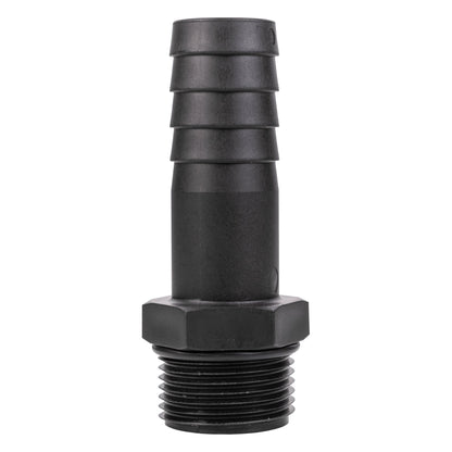 Stainless Steel Ball PP Valve & Barbed Outlet, 1/2"