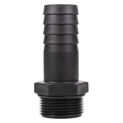 Stainless Steel Ball PP Valve & Barbed Outlet, 1.25"