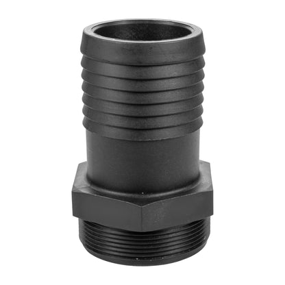 Stainless Steel Ball PP Valve & Barbed Outlet, 3"