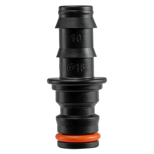 Irrigation 1/2" Barb to Hosepipe Male Quick Connector, Black