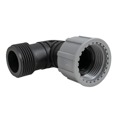 1" BSP Irrigation Elbow with Male to Female Swivel Threads