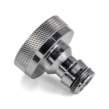 Female Tap Connector – 1” BSPF, Nickel Plated Brass