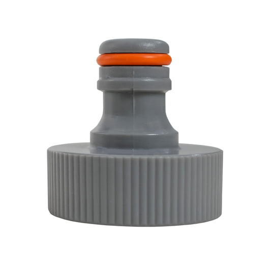 Female Tap Connector – 1” BSPF, Grey