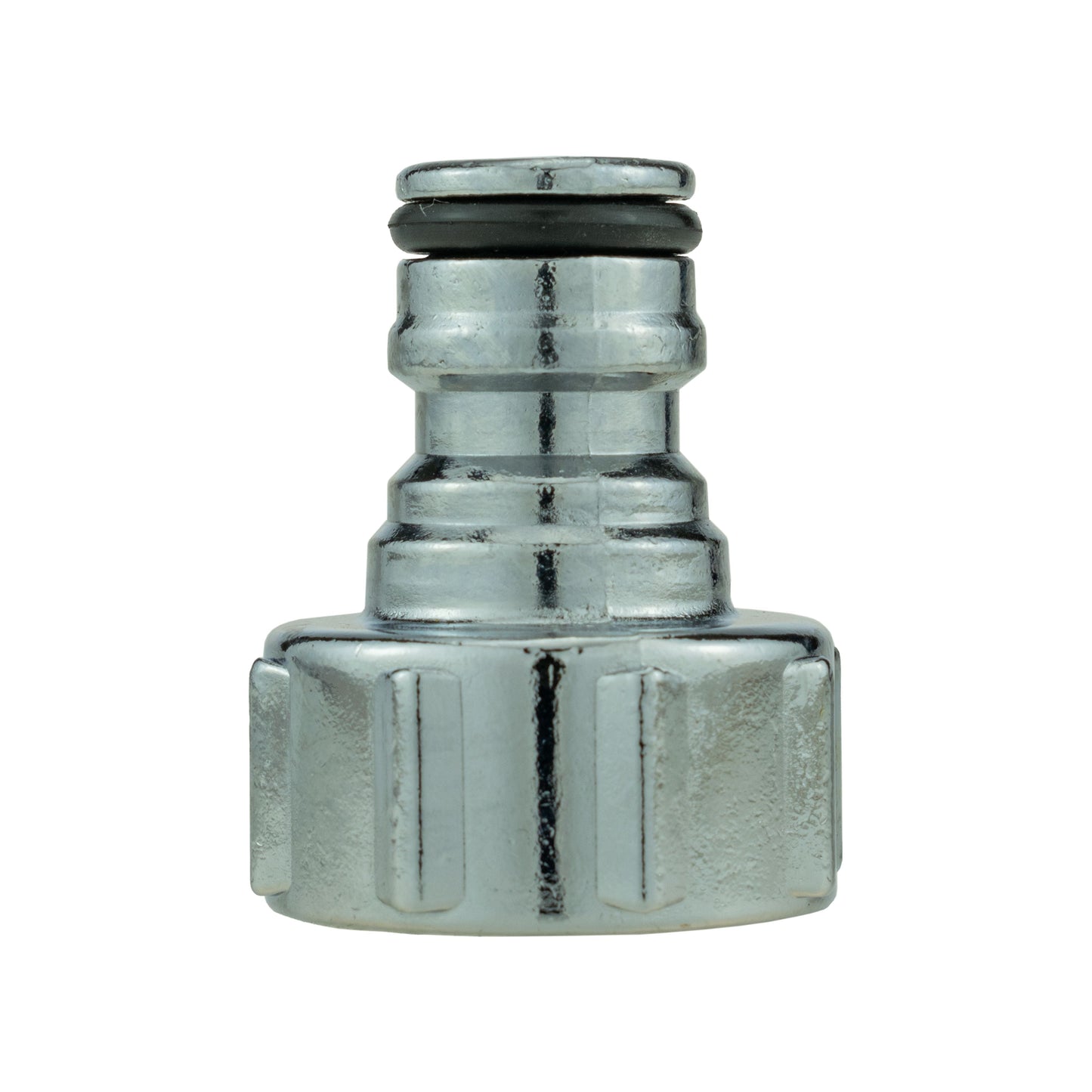 Female Tap Connector – 3/4” BSPF, Zinc Chrome
