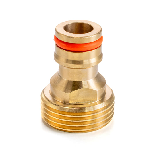 Male Tap Connector – 3/4” BSPM, Brass