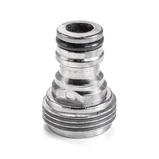 Male Tap Connector – 3/4” BSPM, Nickel Plated Brass