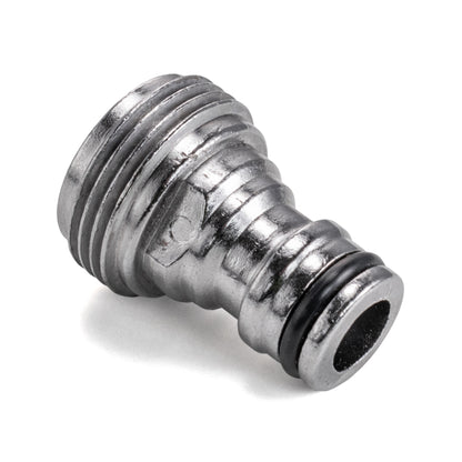 Male Tap Connector – 3/4” BSPM, Nickel Plated Brass