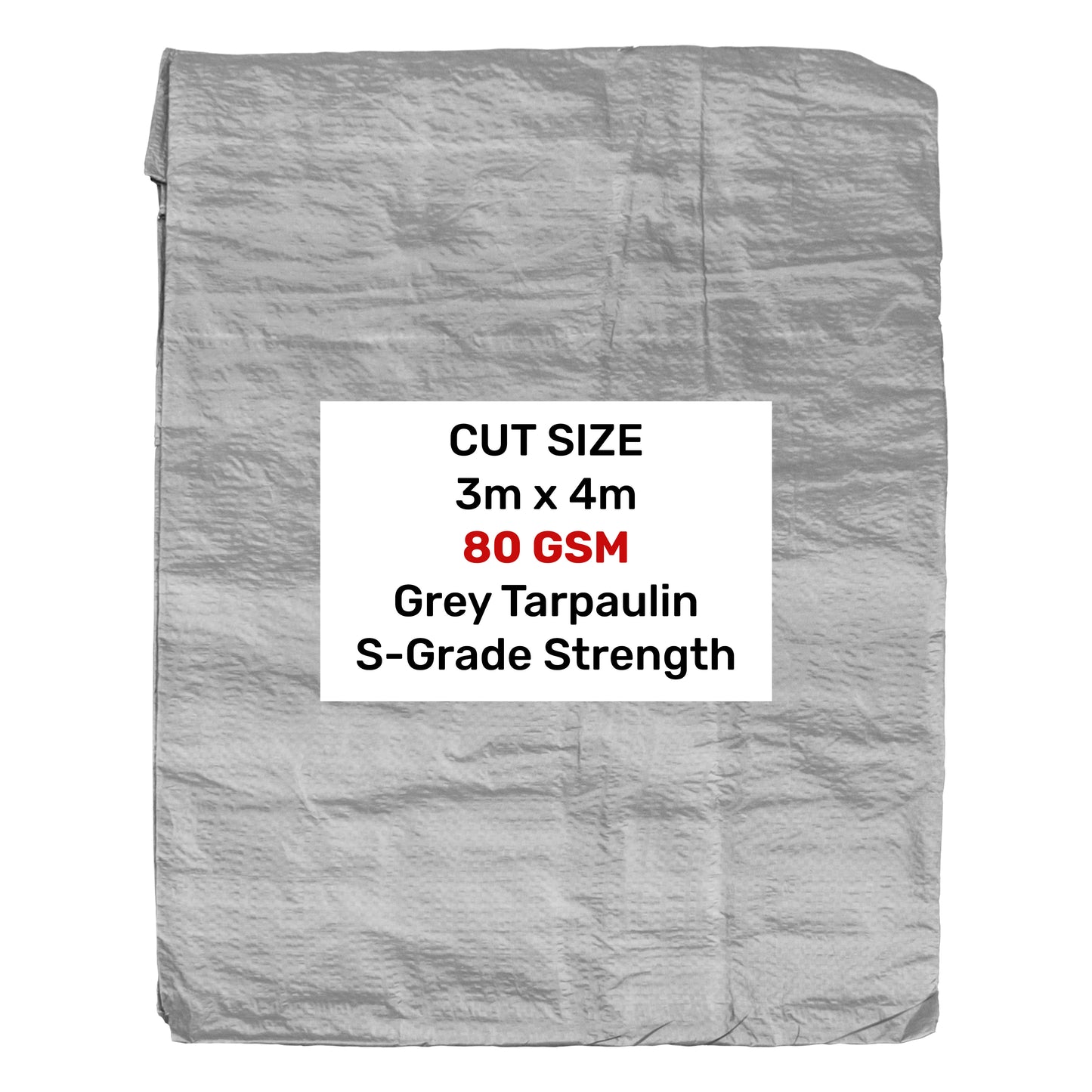 80gsm Lightweight Grey Tarpaulins