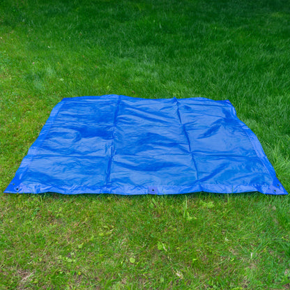 2m x 3m Blue 100gsm LLDPE Tarpaulin