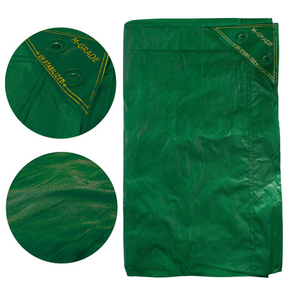 3m x 3m Green 100gsm LLDPE Tarpaulin