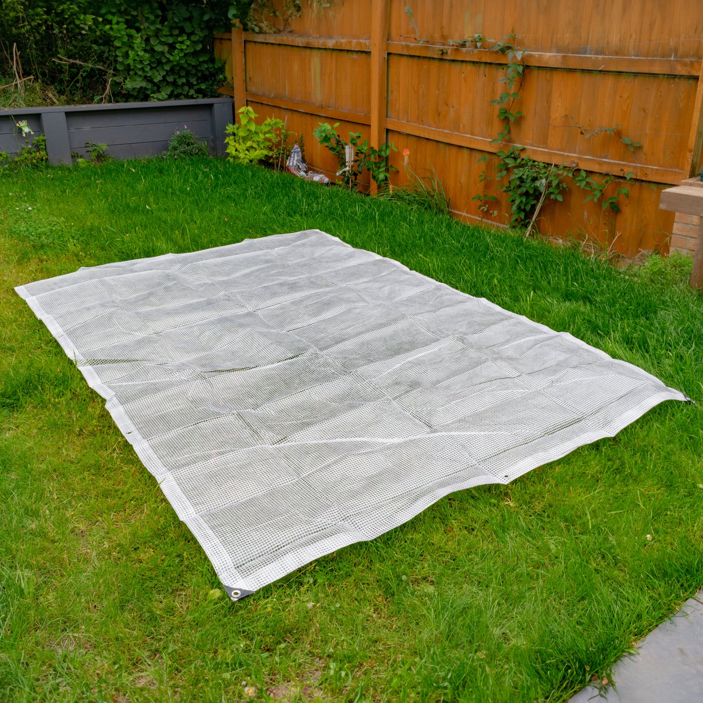 6m x 10m Clear Monotex 100gsm Tarpaulin