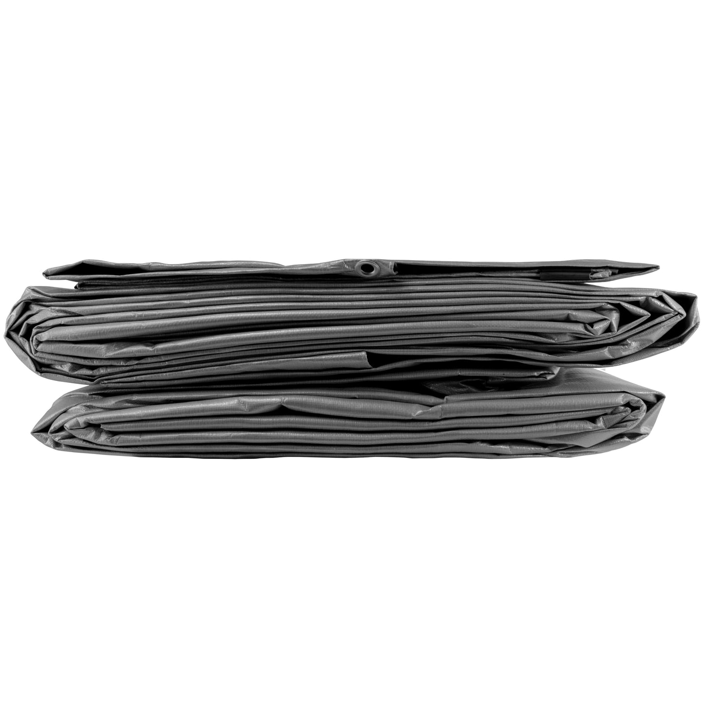 200gsm Heavy-grade Grey Tarpaulins with Bungee Rope