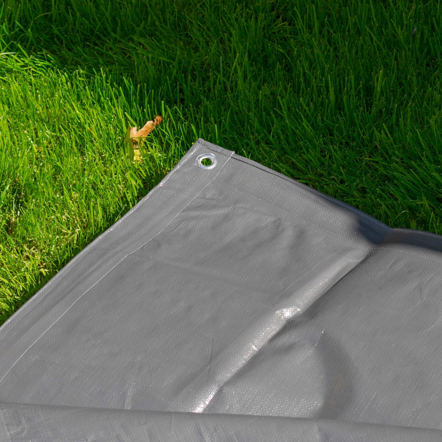 1.5m x 2m Grey 200gsm Pool Tarp