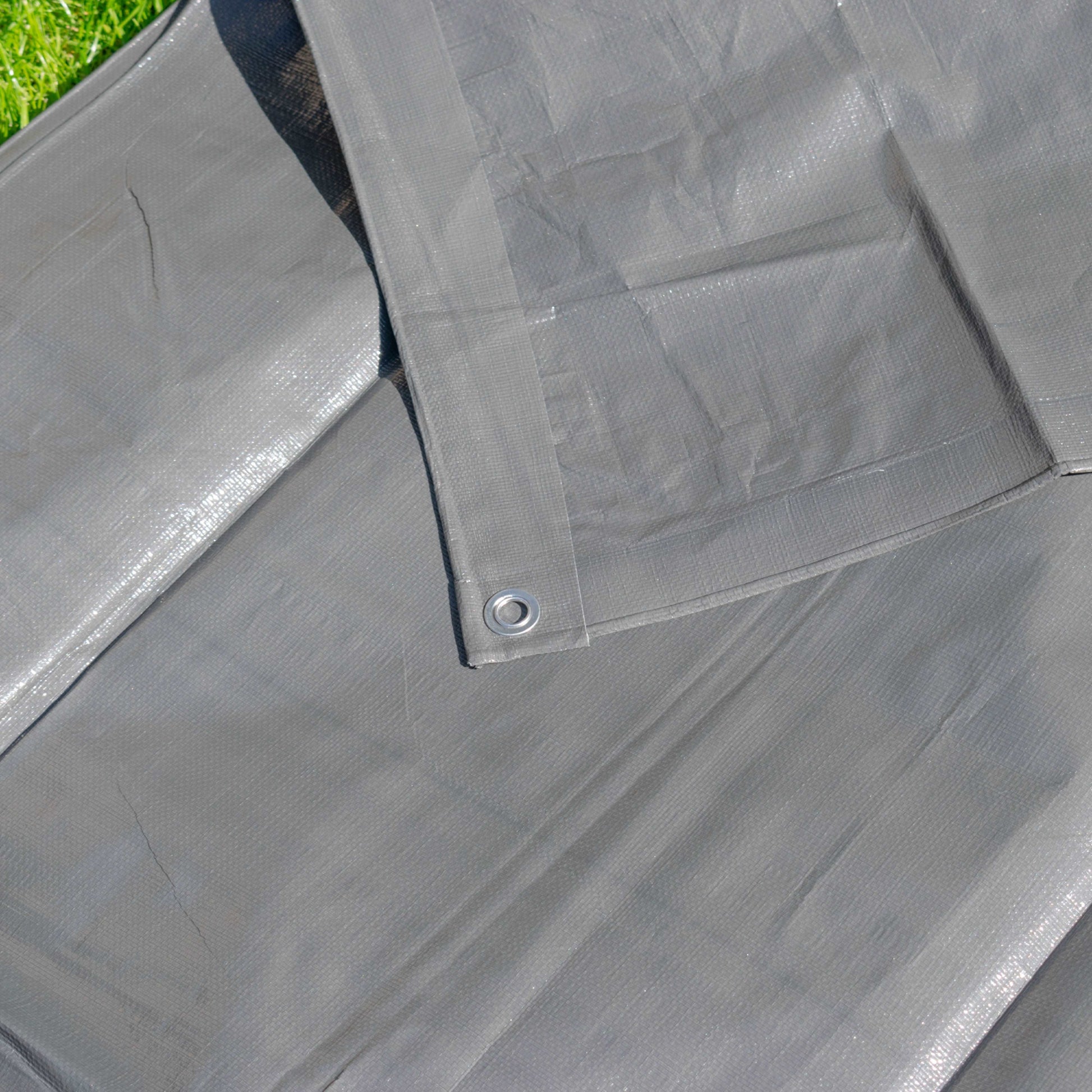 1.5m x 2m Grey 200gsm Pool Tarp