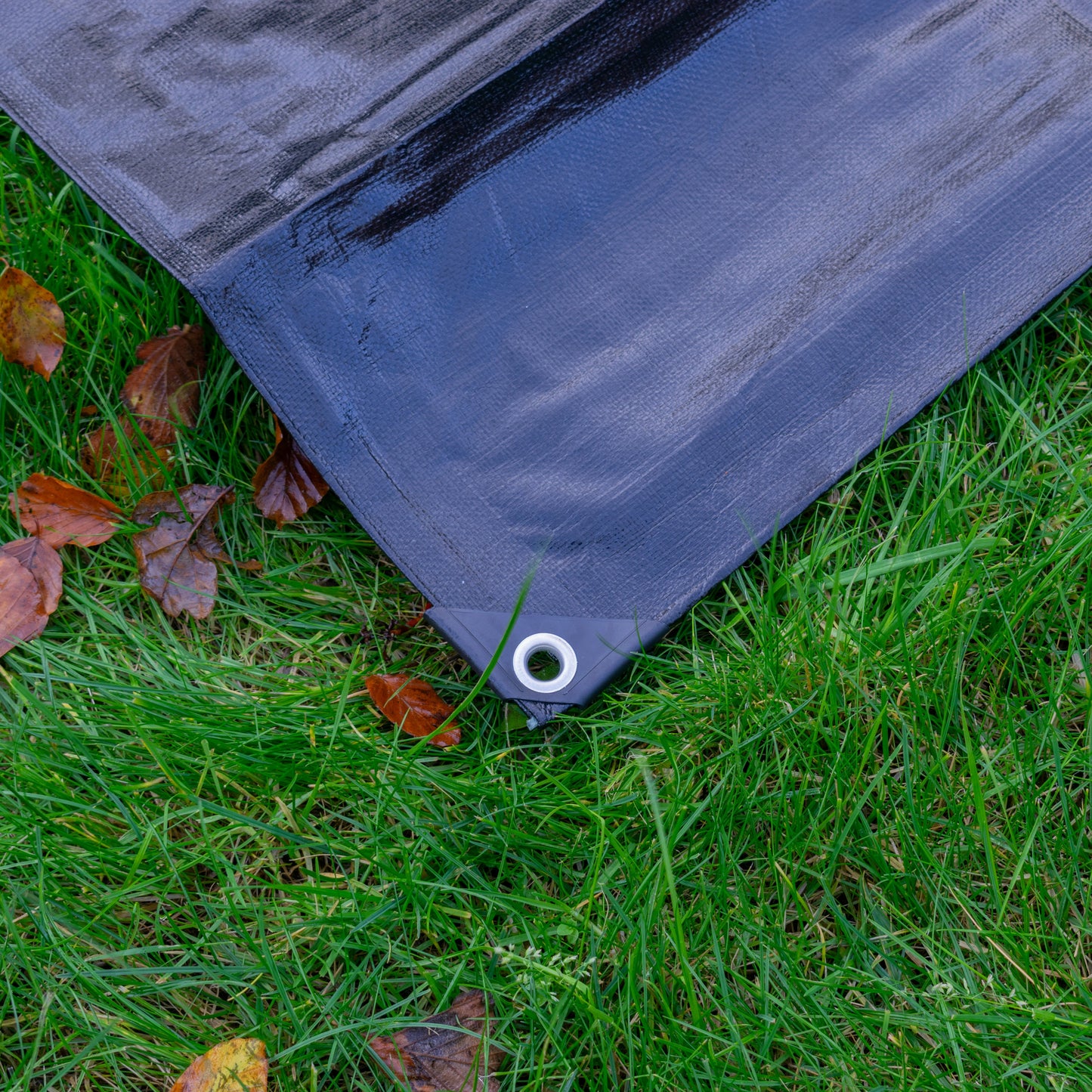 6m x 8m Black 250gsm Pool Tarp