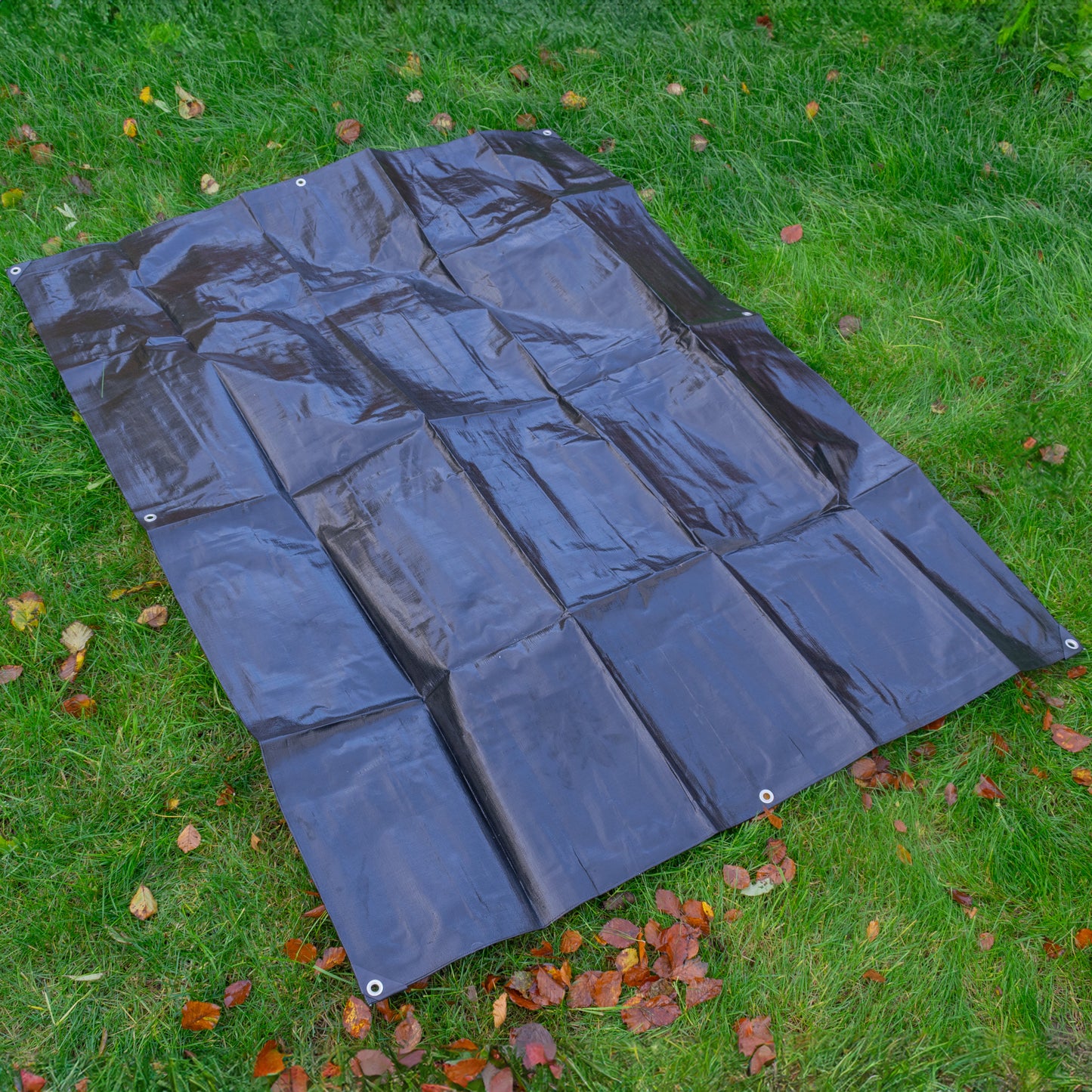 5m x 6m Black 250gsm Heavy-grade Tarpaulin