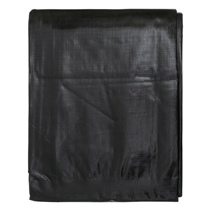 3m x 3m Black 250gsm Heavy-grade Tarpaulin