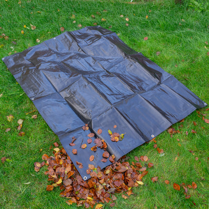 6m x 6m Black 250gsm Heavy-grade Tarpaulin