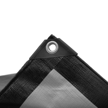 6m x 10m Black 250gsm Pool Tarp